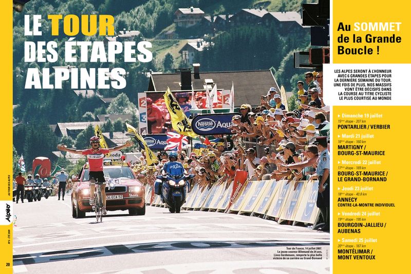 ALPEO N6 Tour des etapes alpines