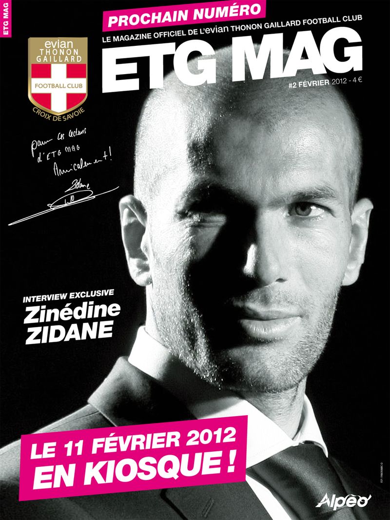 ETG MAG 2 Affiche Zidane