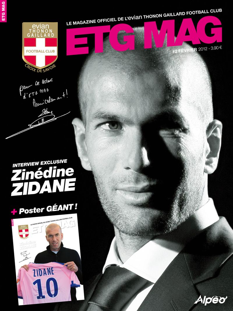 ETG MAG Zidane couverture