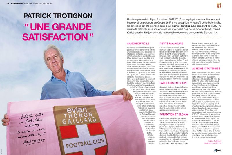 ETG MAG 8 Patrick Trotignon