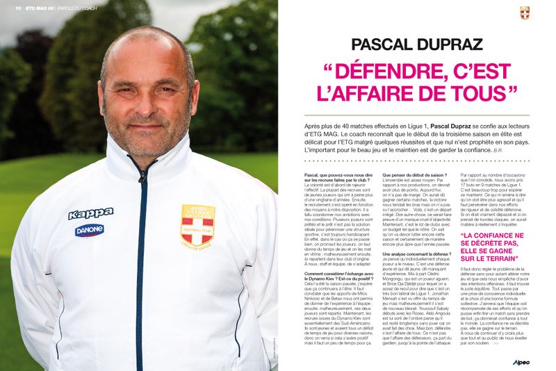 ETG MAG 9 ALPEO ITW Pascal Dupraz