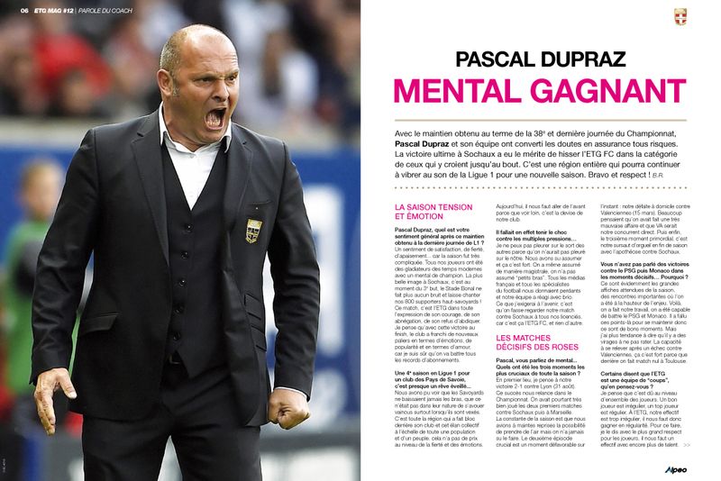 ETG MAG 12 ALPEO Pascal Dupraz